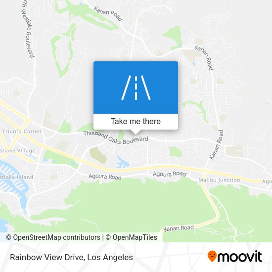 Mapa de Rainbow View Drive
