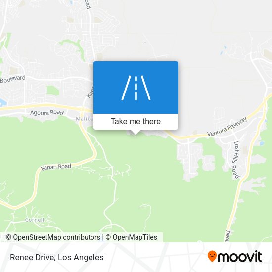 Mapa de Renee Drive