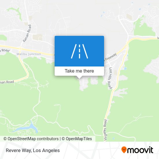 Mapa de Revere Way