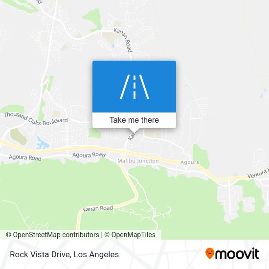 Rock Vista Drive map