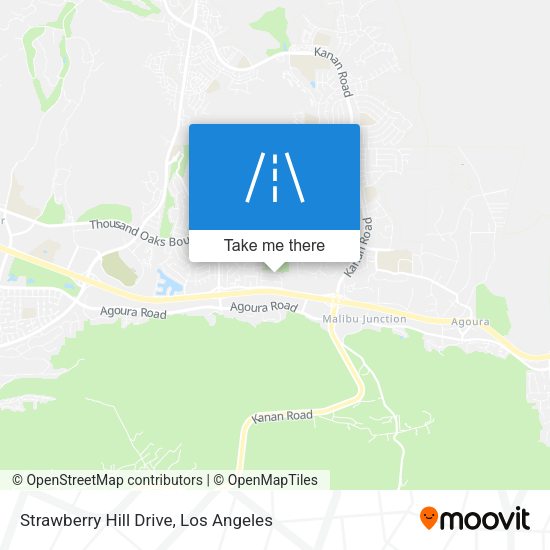 Strawberry Hill Drive map