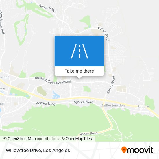 Mapa de Willowtree Drive