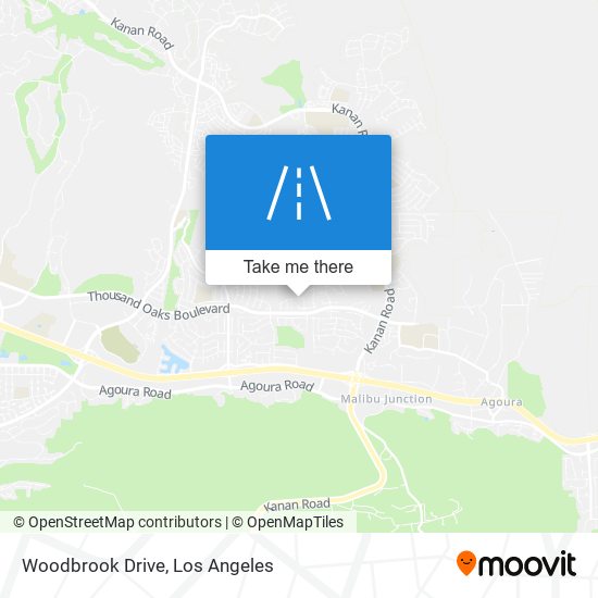 Woodbrook Drive map