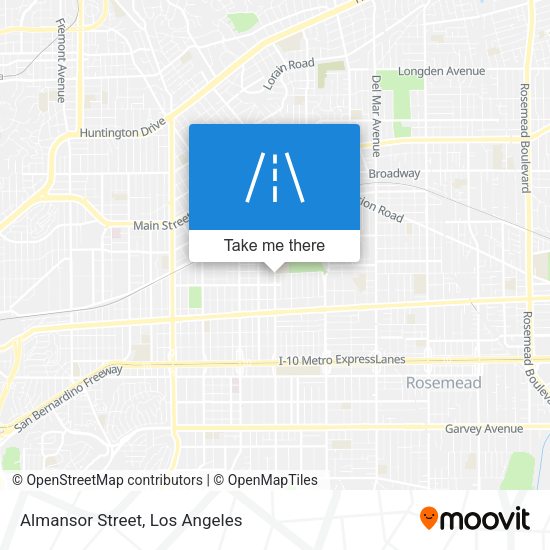 Mapa de Almansor Street