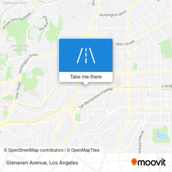 Glenaven Avenue map