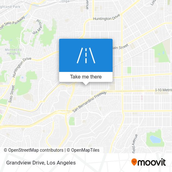 Grandview Drive map