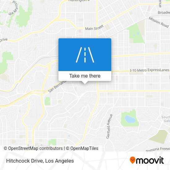 Hitchcock Drive map