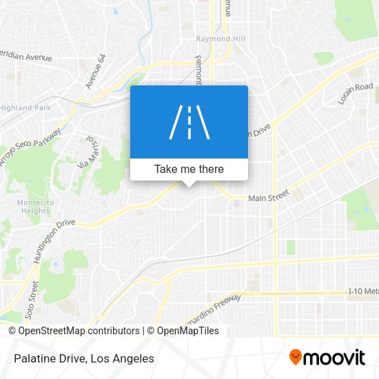 Mapa de Palatine Drive
