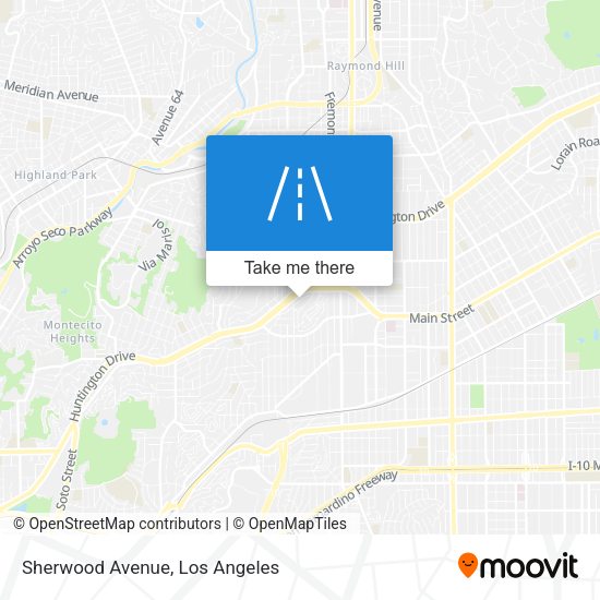 Mapa de Sherwood Avenue