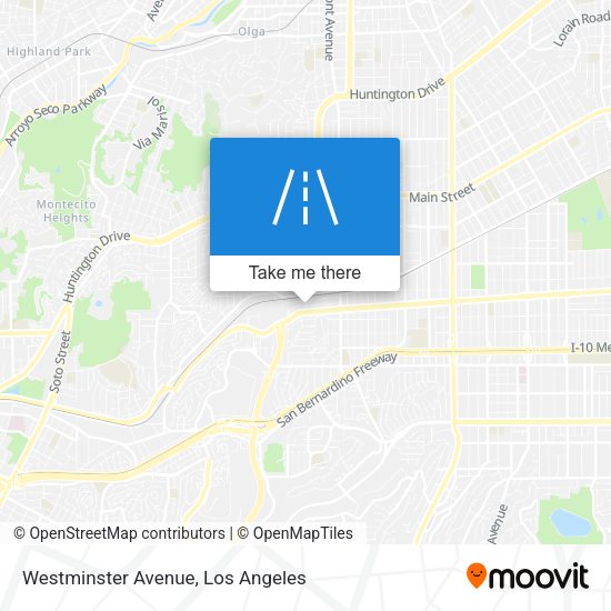 Westminster Avenue map