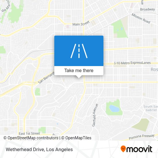 Mapa de Wetherhead Drive