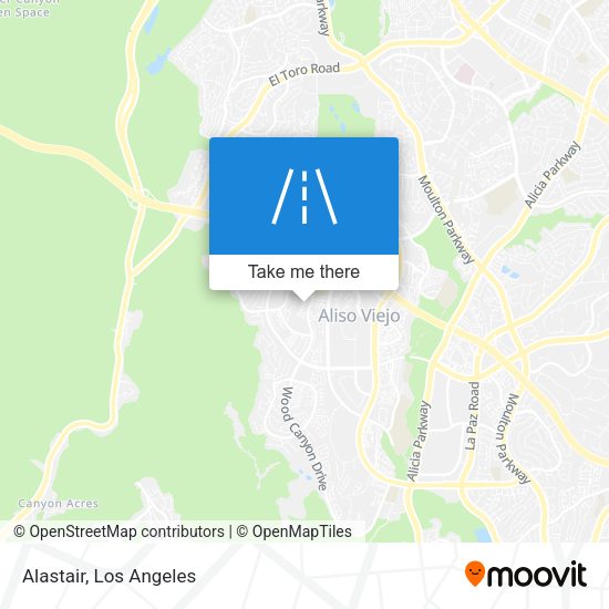 Mapa de Alastair
