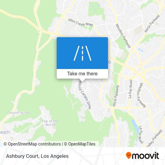 Mapa de Ashbury Court