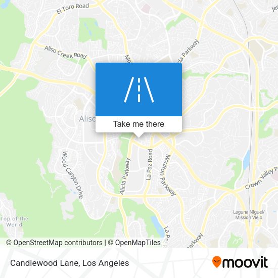 Mapa de Candlewood Lane