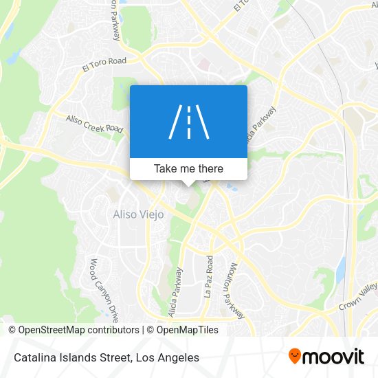 Mapa de Catalina Islands Street