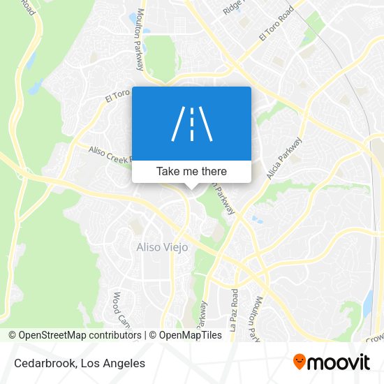 Mapa de Cedarbrook