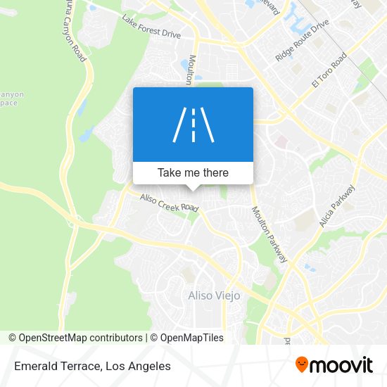 Emerald Terrace map