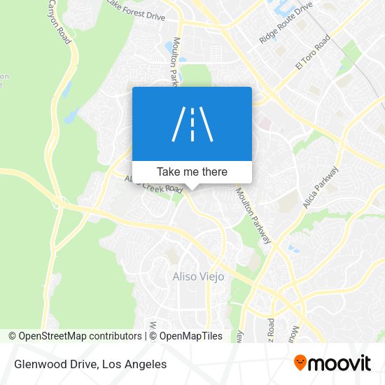 Mapa de Glenwood Drive