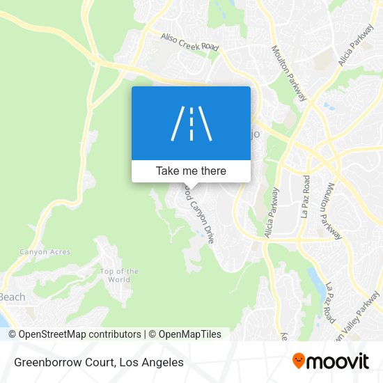 Greenborrow Court map