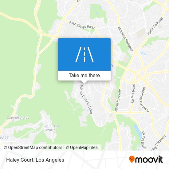 Mapa de Haley Court