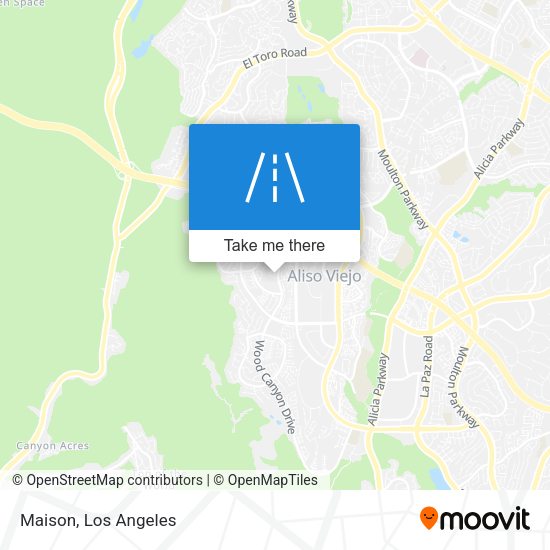 Mapa de Maison