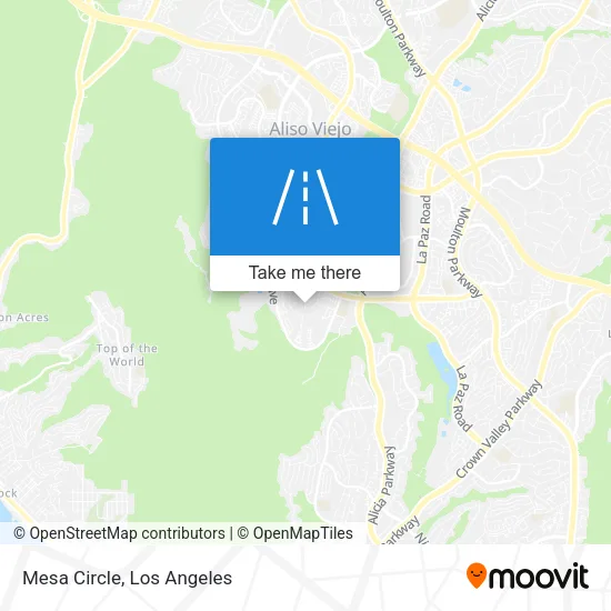 Mesa Circle map