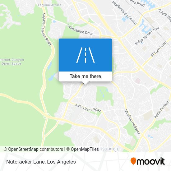 Mapa de Nutcracker Lane