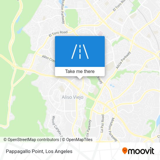 Mapa de Pappagallo Point