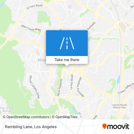 Mapa de Rambling Lane