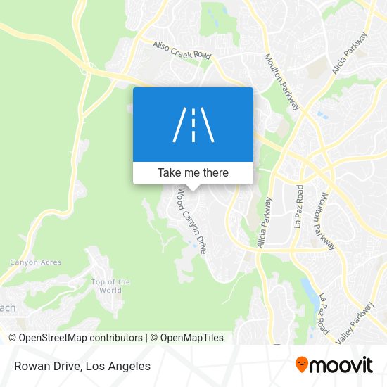 Mapa de Rowan Drive