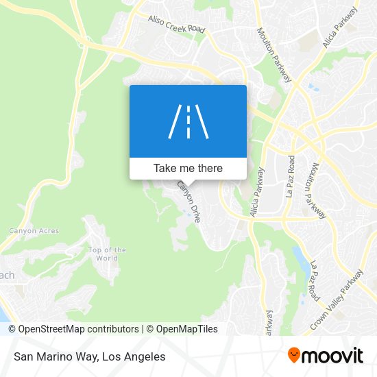 Mapa de San Marino Way
