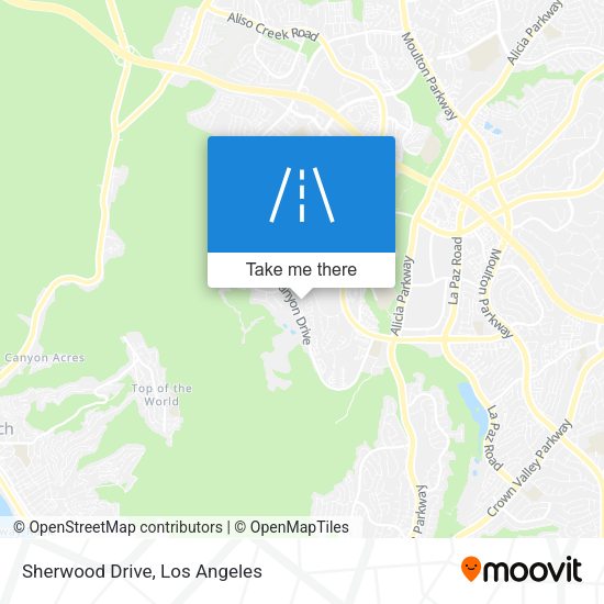 Mapa de Sherwood Drive