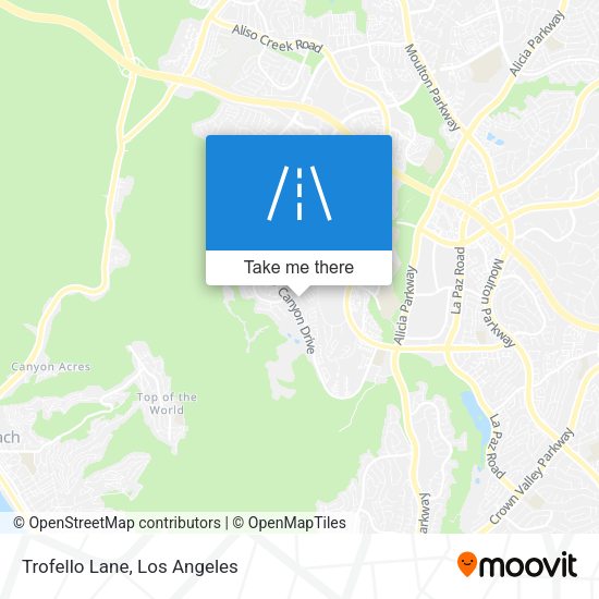 Mapa de Trofello Lane