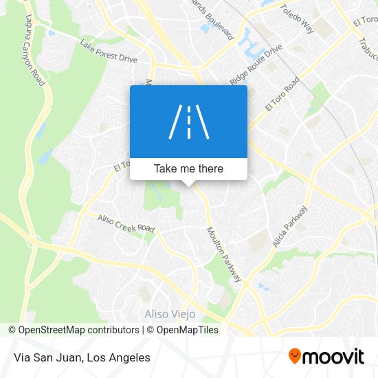 Mapa de Via San Juan