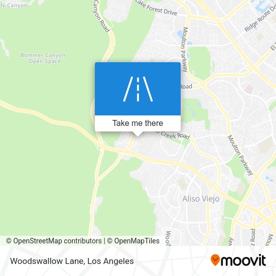 Woodswallow Lane map