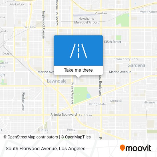 South Florwood Avenue map