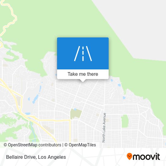 Mapa de Bellaire Drive