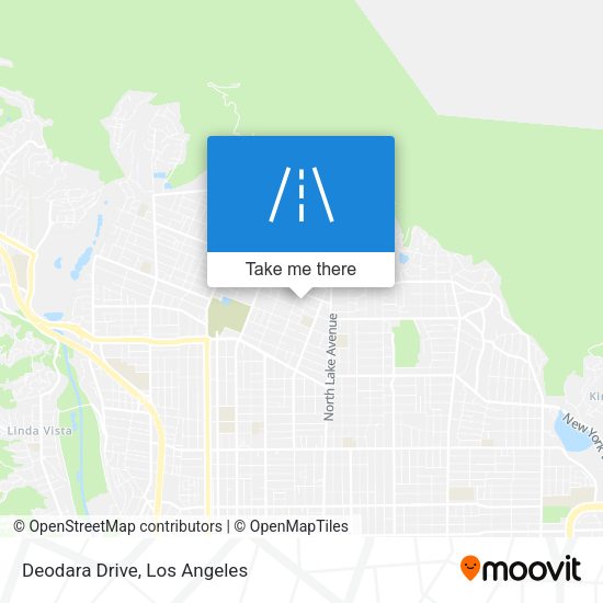 Deodara Drive map