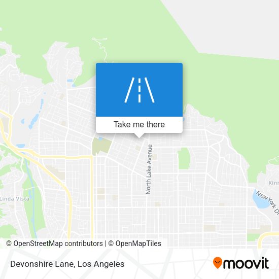 Mapa de Devonshire Lane