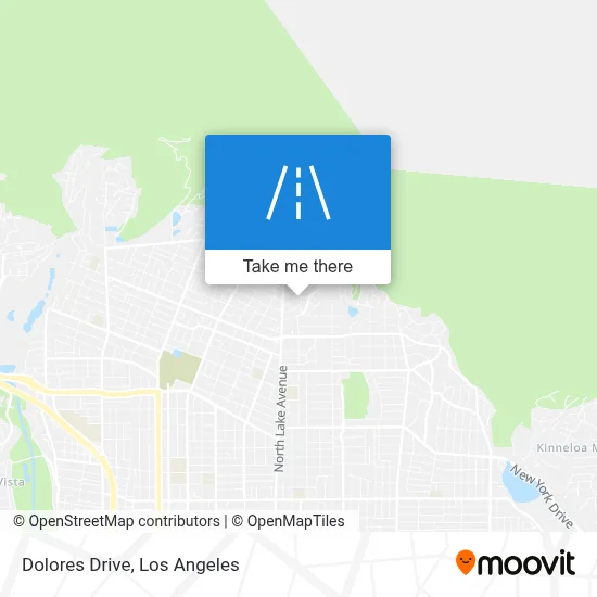 Dolores Drive map