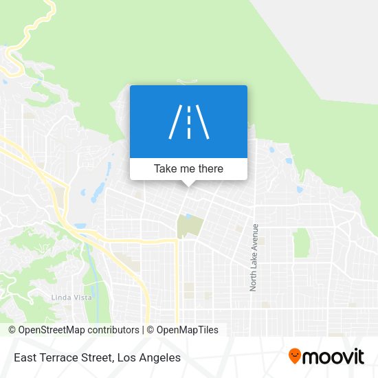 East Terrace Street map
