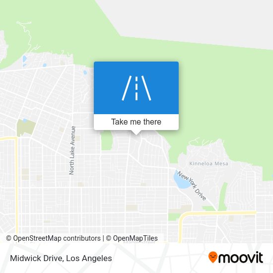 Mapa de Midwick Drive