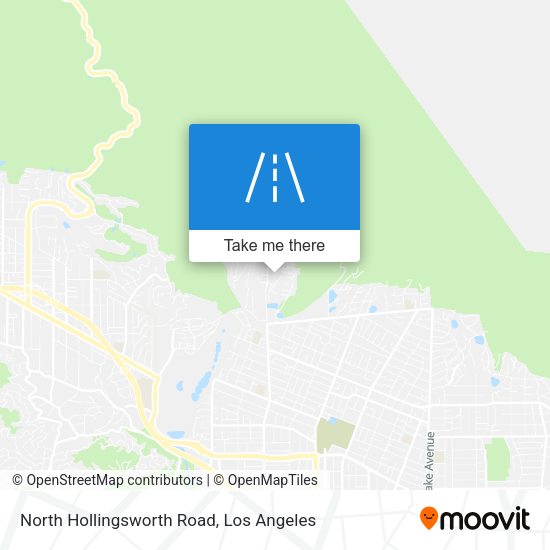 Mapa de North Hollingsworth Road