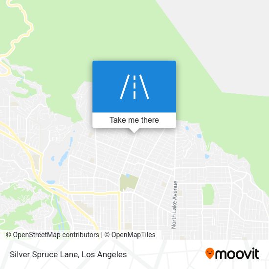 Mapa de Silver Spruce Lane
