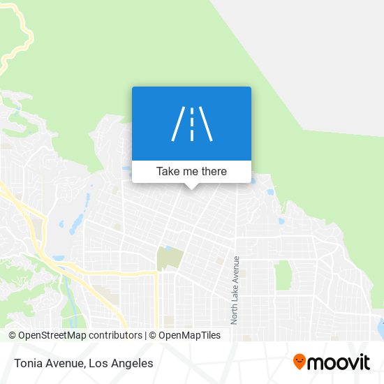 Tonia Avenue map