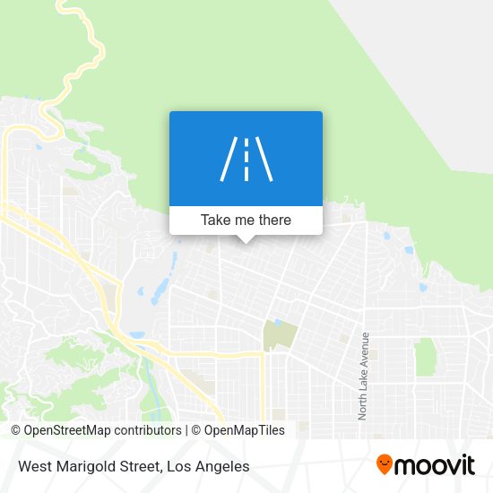 Mapa de West Marigold Street