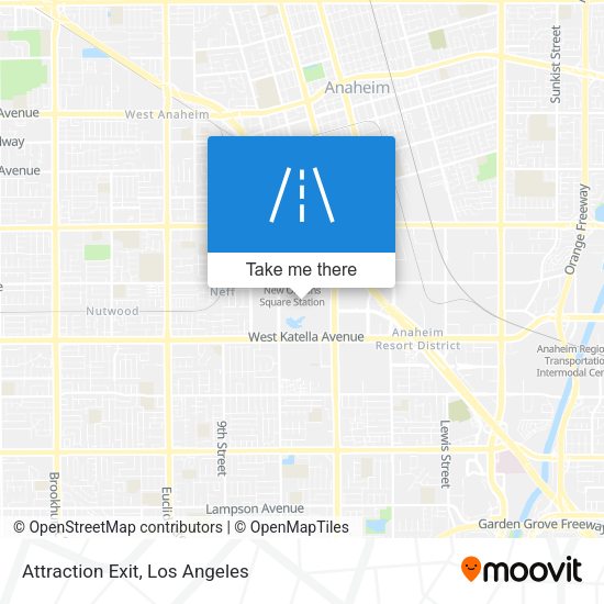 Mapa de Attraction Exit