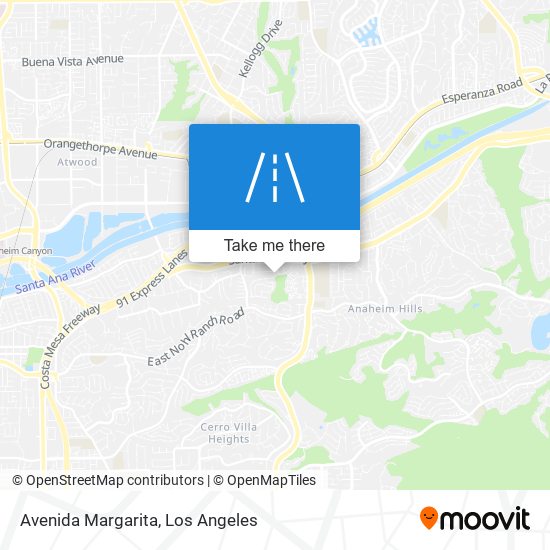 Mapa de Avenida Margarita
