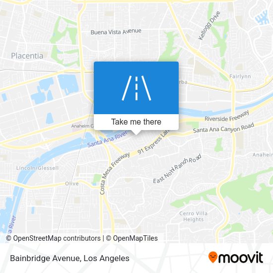 Bainbridge Avenue map