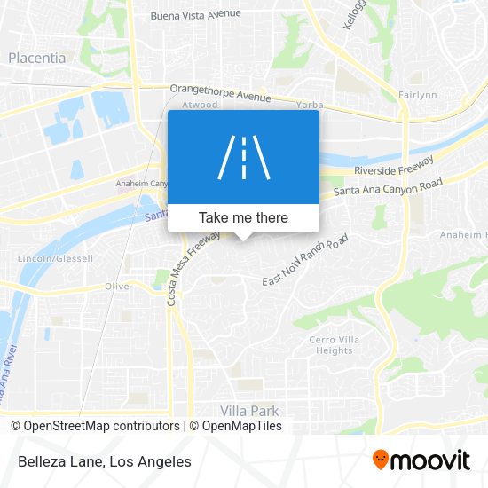 Mapa de Belleza Lane
